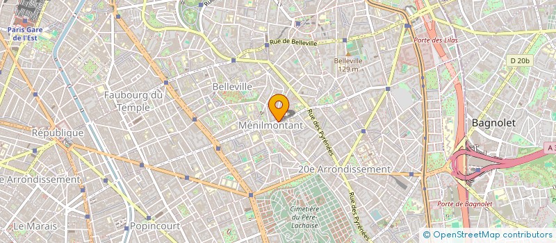 localisation de l'entreprise MADAME MARTINA BACIGALUPO  PARIS