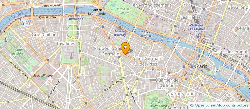 localisation de l'entreprise MADAME MARTINA BIONDO  PARIS