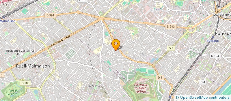 localisation de l'entreprise MADAME MARTINA CERESNAKOVA à NANTERRE