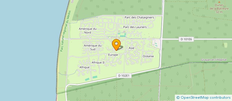 localisation de l'entreprise MADAME MARTINA DRECKER  GRAYAN-ET-L'HOPITAL