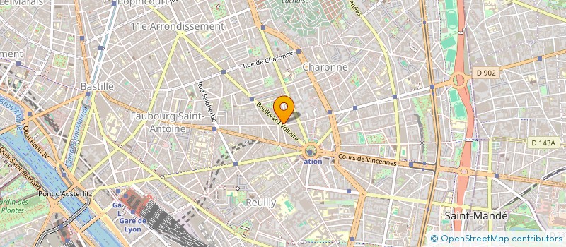 localisation de l'entreprise MADAME MARTINA GALLI  PARIS