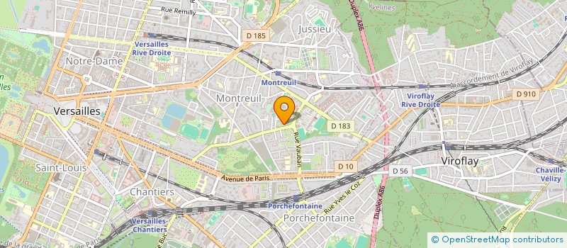 localisation de l'entreprise MADAME MARTINA GRASEL à VERSAILLES