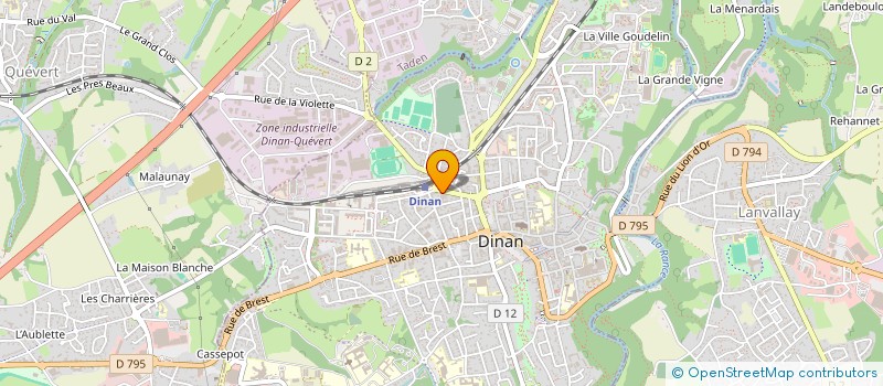 localisation de l'entreprise MADAME MARTINA HEJMALOVA à DINAN
