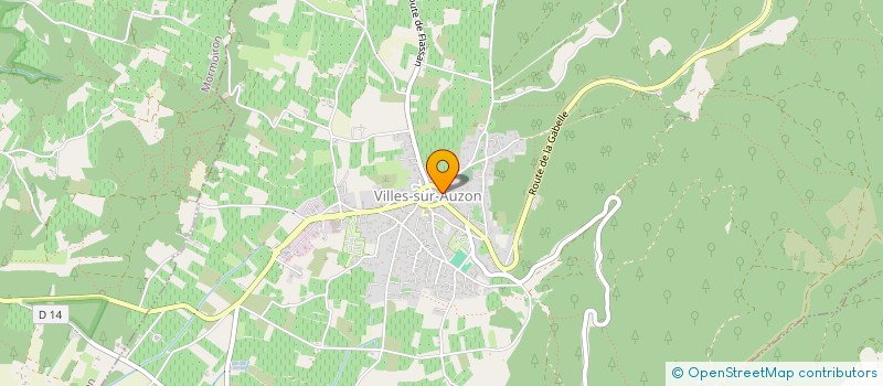 localisation de l'entreprise MADAME MARTINA KIEMEN  VILLES-SUR-AUZON