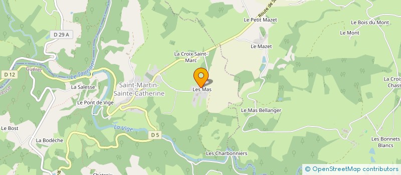 localisation de l'entreprise MADAME MARTINA SEGLER à CHATELUS-LE-MARCHEIX