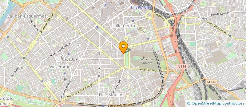 localisation de l'entreprise MADAME MARTINA STARK à LILLE