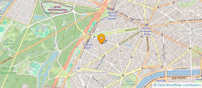 localisation de l'entreprise MADAME MARTINA VELDHUIS  PARIS