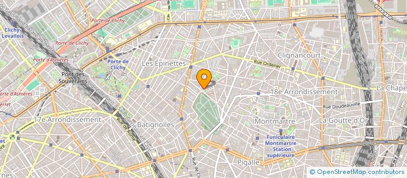 localisation de l'entreprise MADAME MARTINA VIRGILI  PARIS