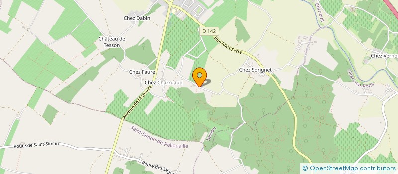 localisation de l'entreprise MADAME MARTINE ADOLPHE  TESSON