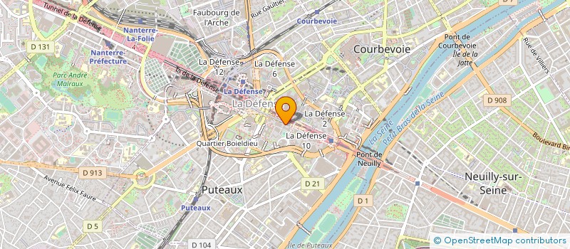 localisation de l'entreprise MADAME MARTINE ADRIENNE SANET à PUTEAUX