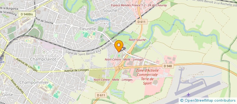 localisation de l'entreprise MADAME MARTINE ALBERT à NIORT