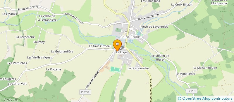 localisation de l'entreprise MADAME MARTINE ALLARD  SAINT-EPAIN