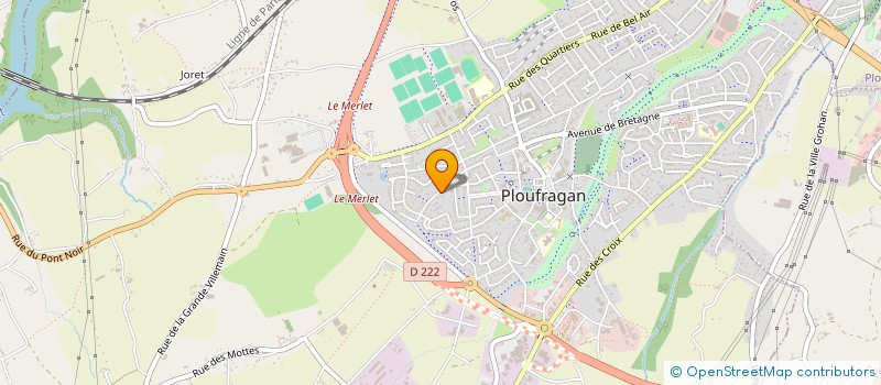 localisation de l'entreprise MADAME MARTINE ALLEE  PLOUFRAGAN