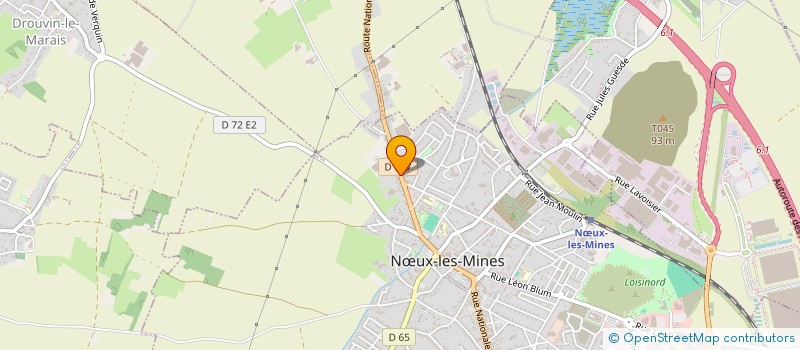 localisation de l'entreprise MADAME MARTINE ALLEGAERT à NŒUX-LES-MINES