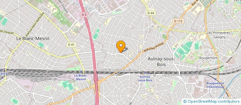 localisation de l'entreprise MADAME MARTINE AMREIN à AULNAY-SOUS-BOIS