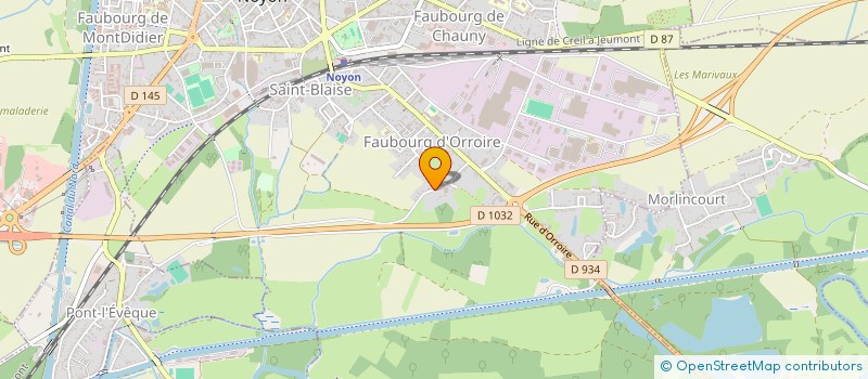 localisation de l'entreprise MADAME MARTINE ANNE  NOYON