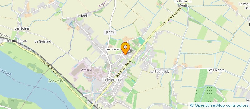 localisation de l'entreprise MADAME MARTINE ARINO  LA MENITRE