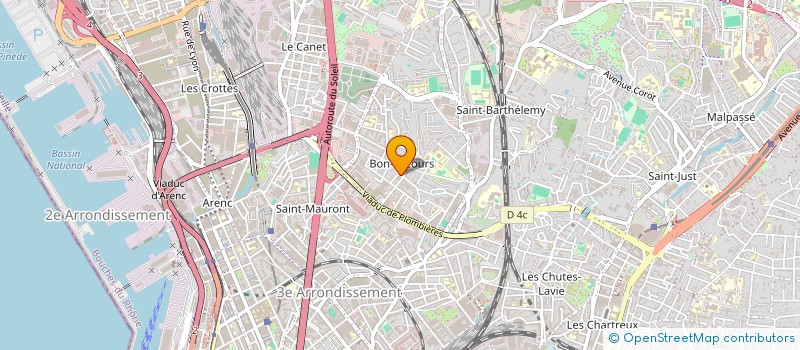 localisation de l'entreprise MADAME MARTINE ARMET  MARSEILLE 14