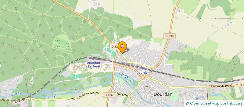 localisation de l'entreprise MADAME MARTINE ARNT à DOURDAN