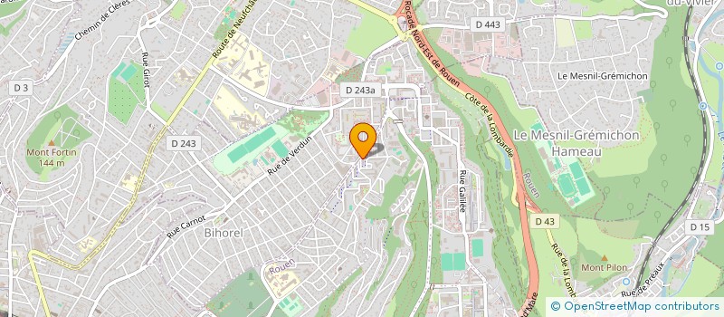 localisation de l'entreprise MADAME MARTINE ASIATA  ROUEN