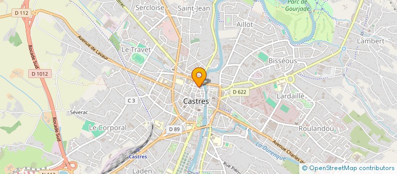 localisation de l'entreprise MADAME MARTINE ASSEMAT à CASTRES