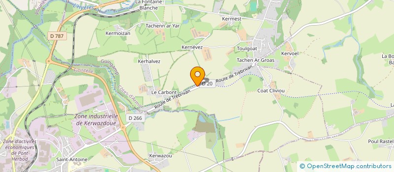 localisation de l'entreprise MADAME MARTINE AUBERT  TREFFRIN