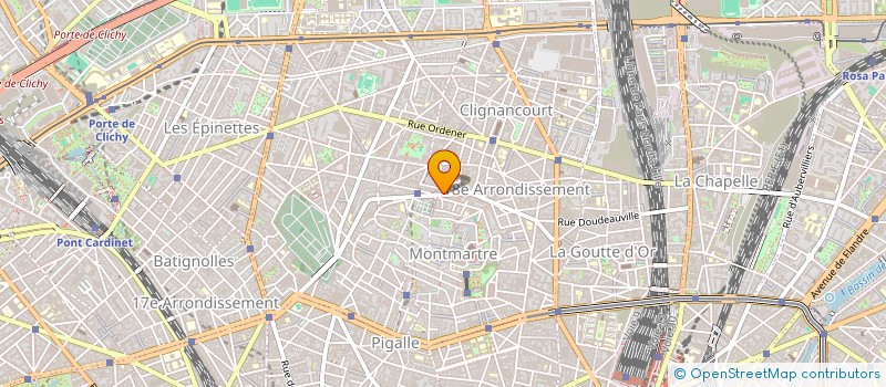 localisation de l'entreprise MADAME MARTINE AUBERTIER à PARIS