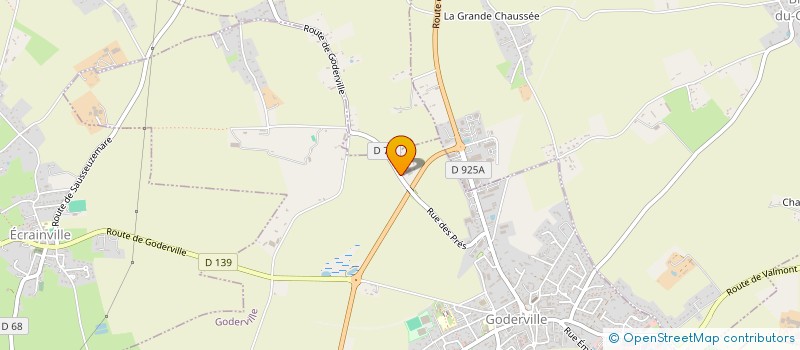 localisation de l'entreprise MADAME MARTINE AUBIN  GODERVILLE