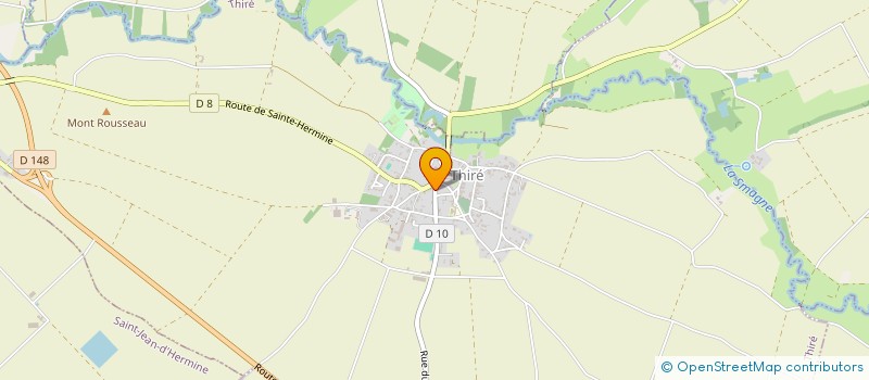 localisation de l'entreprise MADAME MARTINE AUBRY  THIRE