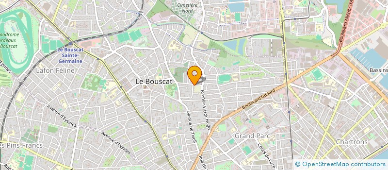 localisation de l'entreprise MADAME MARTINE AUNOS à LE BOUSCAT