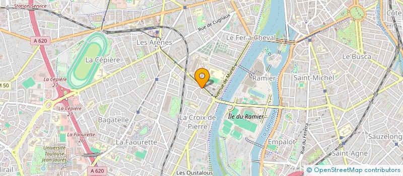 localisation de l'entreprise MADAME MARTINE AYNIE à TOULOUSE