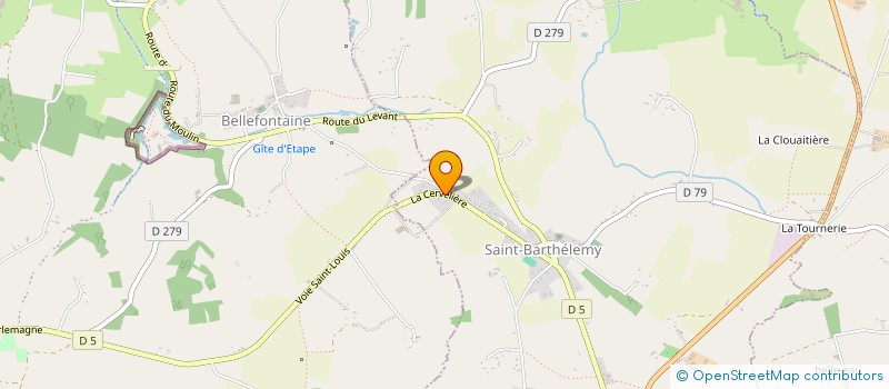 localisation de l'entreprise MADAME MARTINE BAILHACHE  ROMAGNY FONTENAY