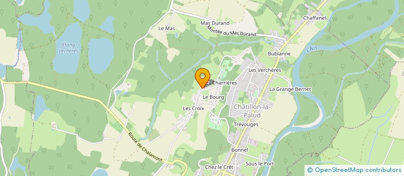 localisation de l'entreprise MADAME MARTINE BALANDIER à CHATILLON-LA-PALUD