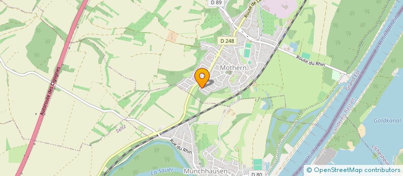 localisation de l'entreprise MADAME MARTINE BALL  MOTHERN