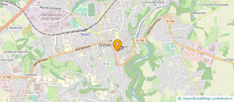 localisation de l'entreprise MADAME MARTINE BALLOUARD à DINAN
