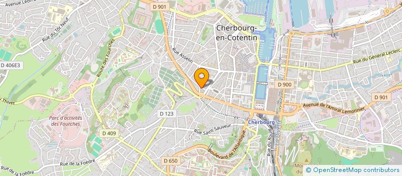 localisation de l'entreprise MADAME MARTINE BALNY  CHERBOURG-EN-COTENTIN