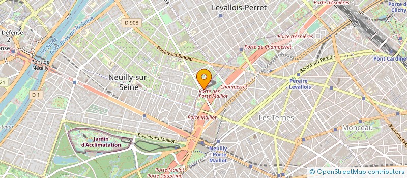localisation de l'entreprise MADAME MARTINE BARES à NEUILLY-SUR-SEINE