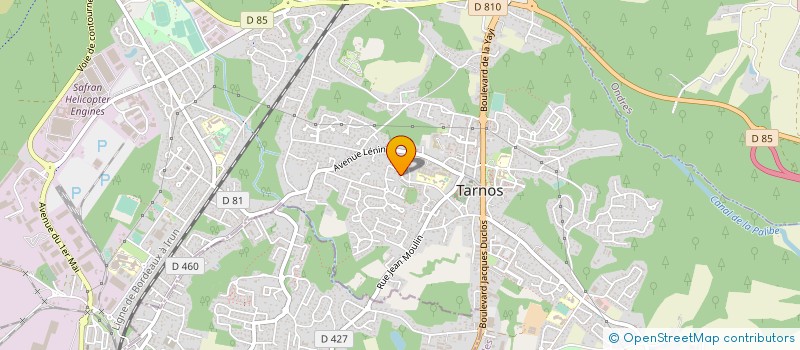 localisation de l'entreprise MADAME MARTINE BARRY  TARNOS