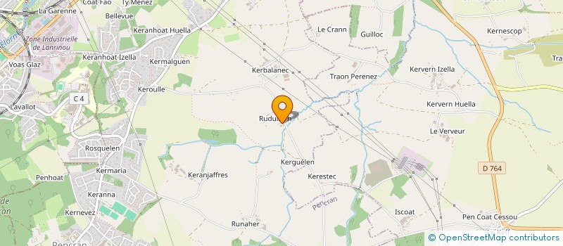 localisation de l'entreprise MADAME MARTINE BARVEC  PENCRAN