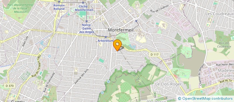 localisation de l'entreprise MADAME MARTINE BATTAGLINO  MONTFERMEIL