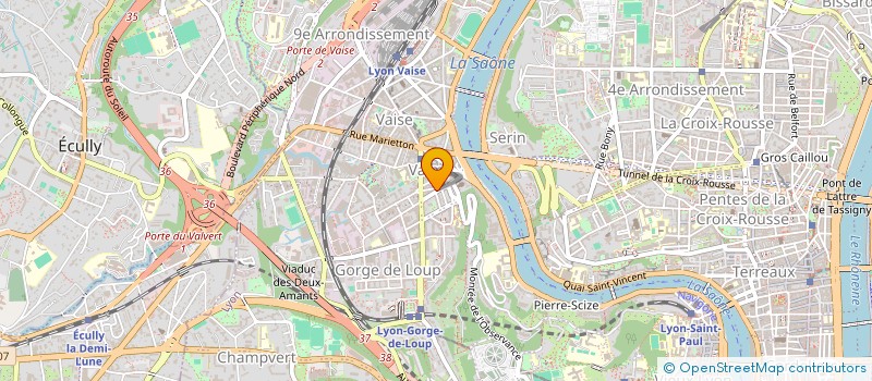 localisation de l'entreprise MADAME MARTINE BAYARD  LYON