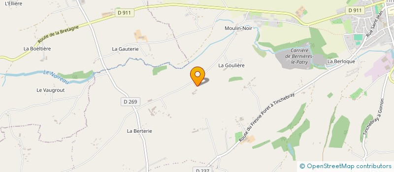 localisation de l'entreprise MADAME MARTINE BECHET à ST QUENTIN LES CHARDONNETS