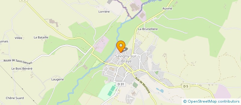 localisation de l'entreprise MADAME MARTINE BEDIER  SAVIGNY-SUR-BRAYE