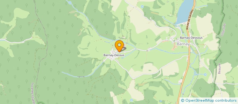 localisation de l'entreprise MADAME MARTINE BELIN  BARNAY