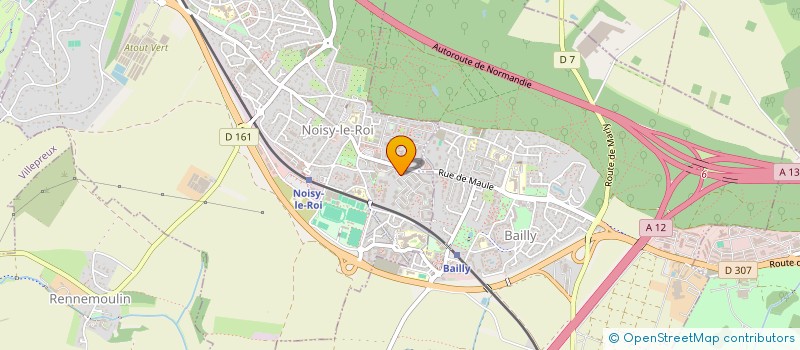 localisation de l'entreprise MADAME MARTINE BEN SAMOUN à NOISY-LE-ROI