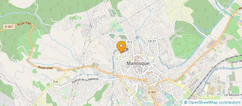 localisation de l'entreprise MADAME MARTINE BENAGES à MANOSQUE