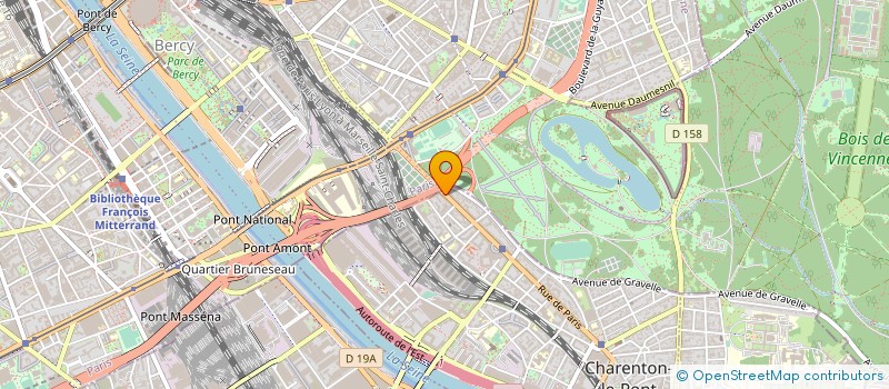 localisation de l'entreprise MADAME MARTINE BENICHOU  CHARENTON-LE-PONT