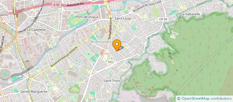 localisation de l'entreprise MADAME MARTINE BERDUCQ  MARSEILLE
