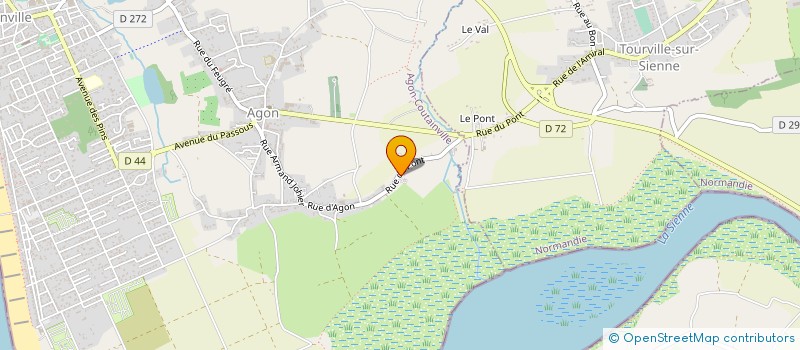 localisation de l'entreprise MADAME MARTINE BESOMBES  PLOUGOUMELEN