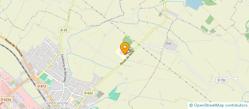 localisation de l'entreprise MADAME MARTINE BETEILLE  VILLEFRANCHE-DE-LAURAGAIS